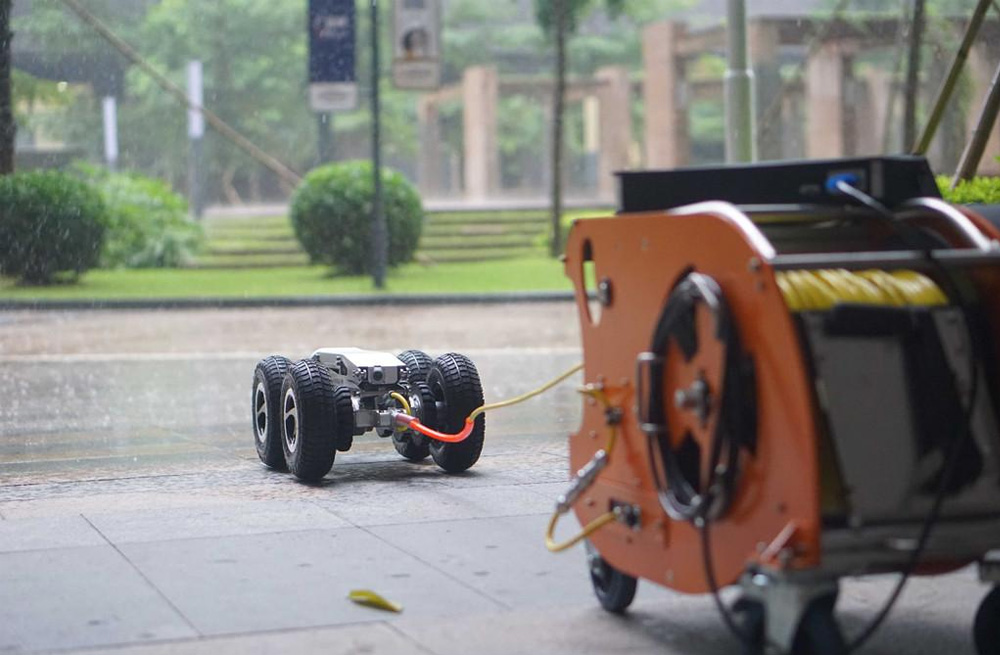 285察哈尔路管道检测机器人